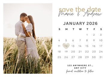 Save the Date Magnets