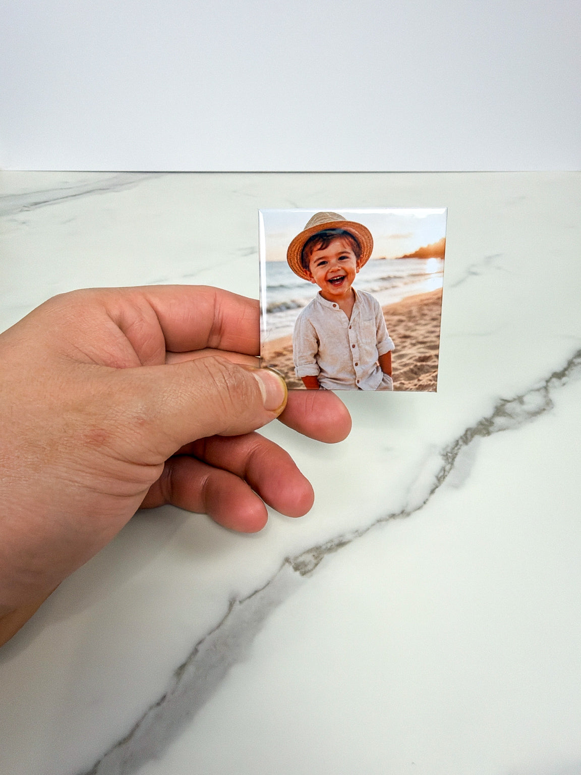 Custom Pressed Photo Fridge Magnets