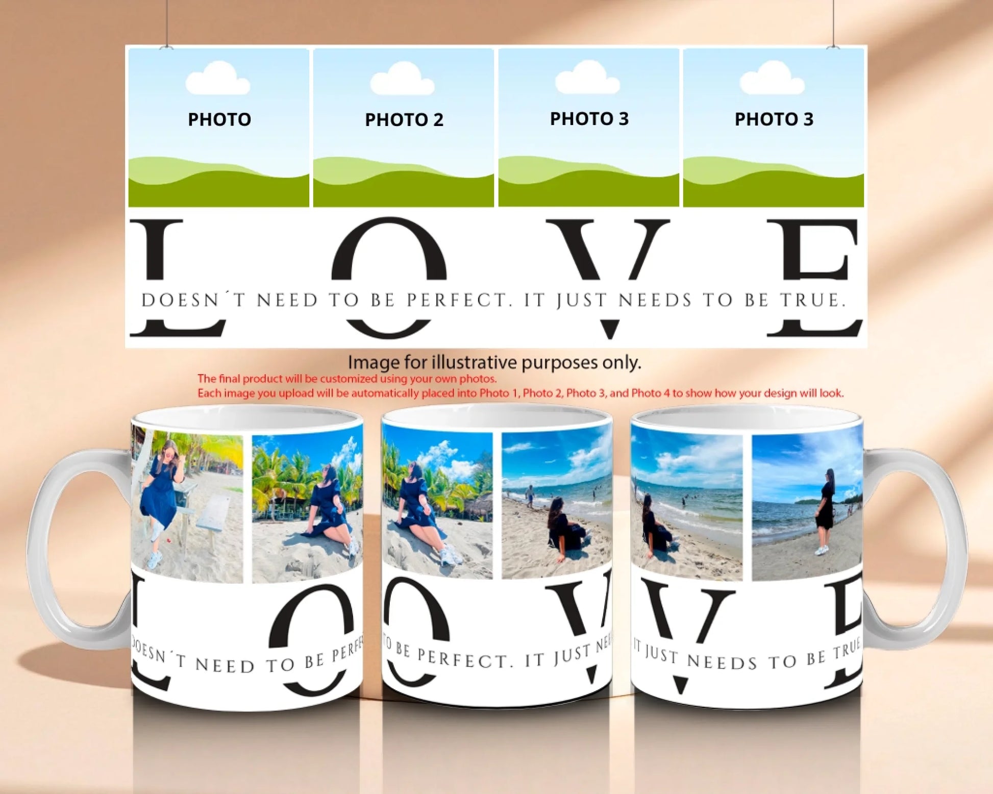 Love 11 OZ MUG MOKCUPS FOR CANVA