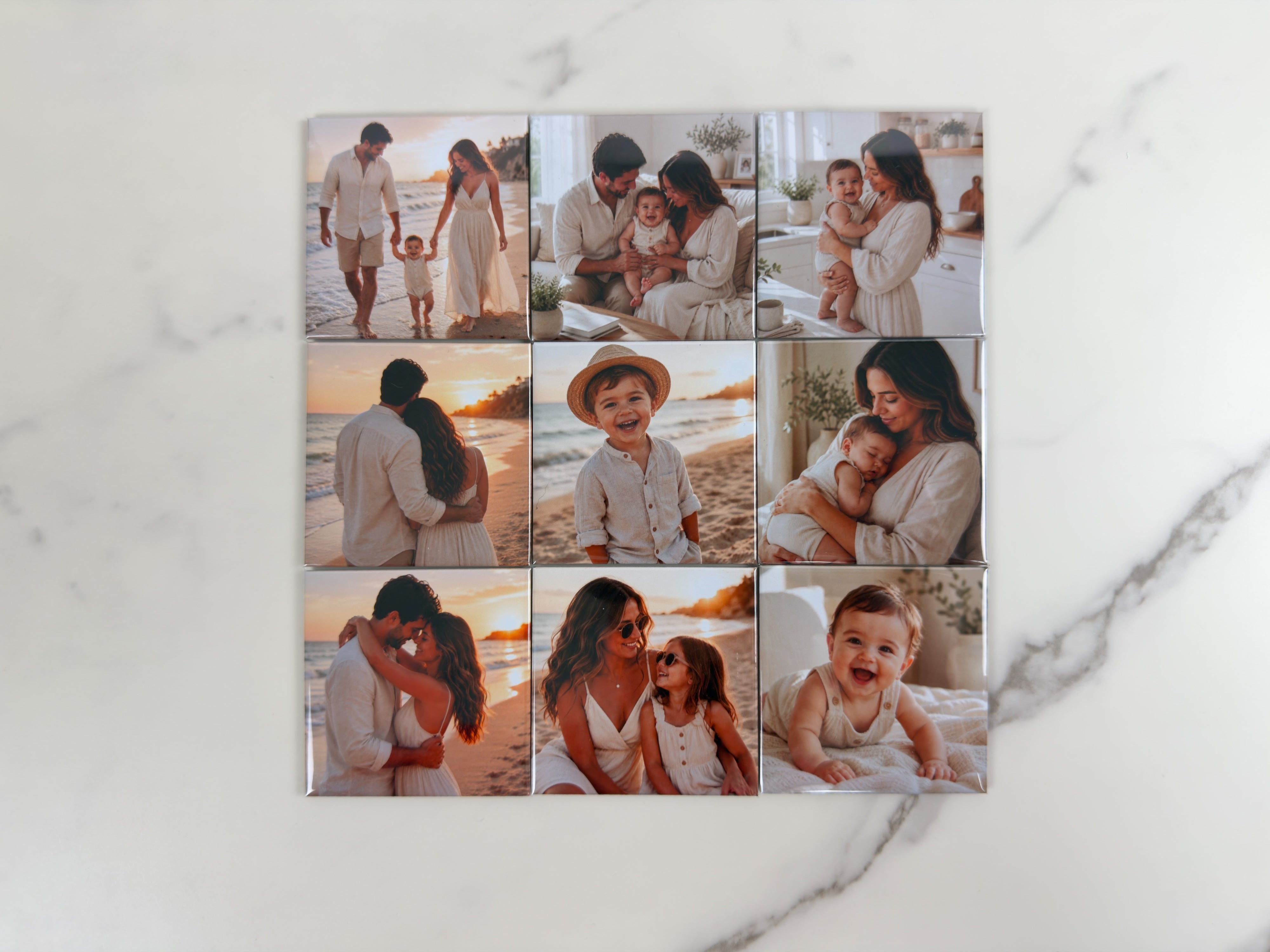 Custom Pressed Photo Fridge Magnets