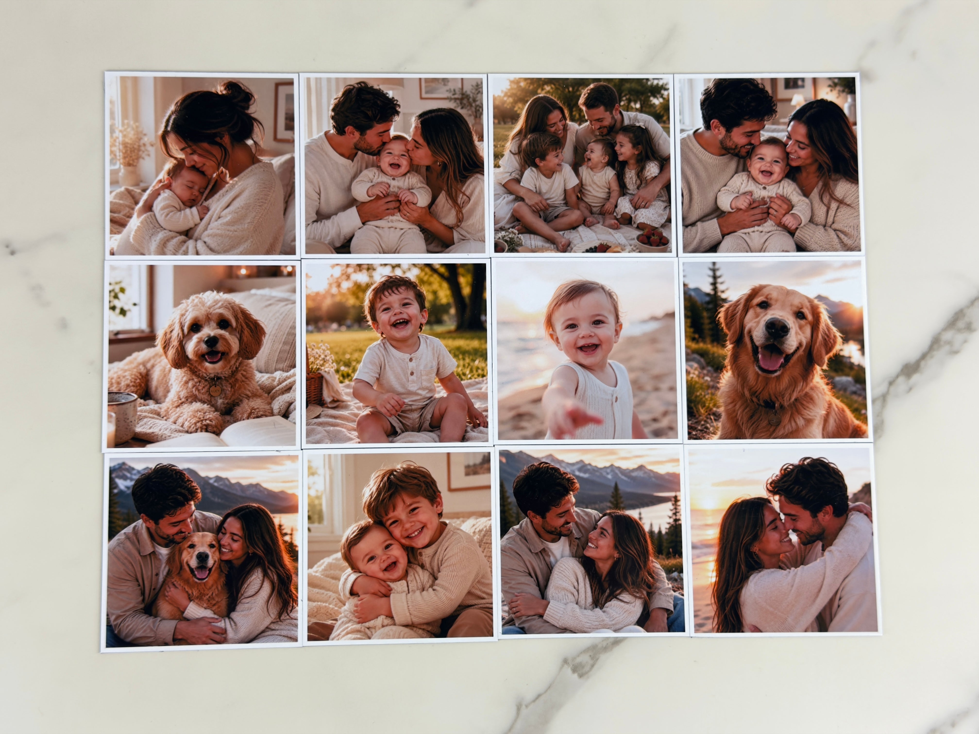 Custom Flat Photo Magnets