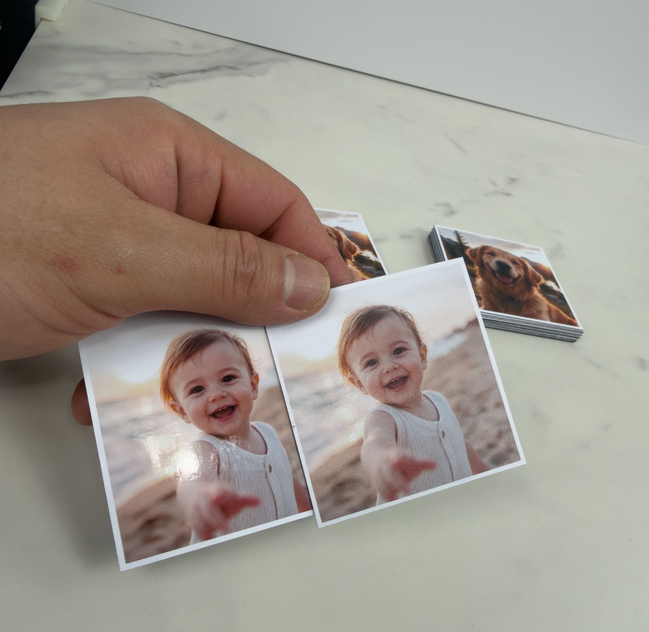 Custom Flat Photo Magnets
